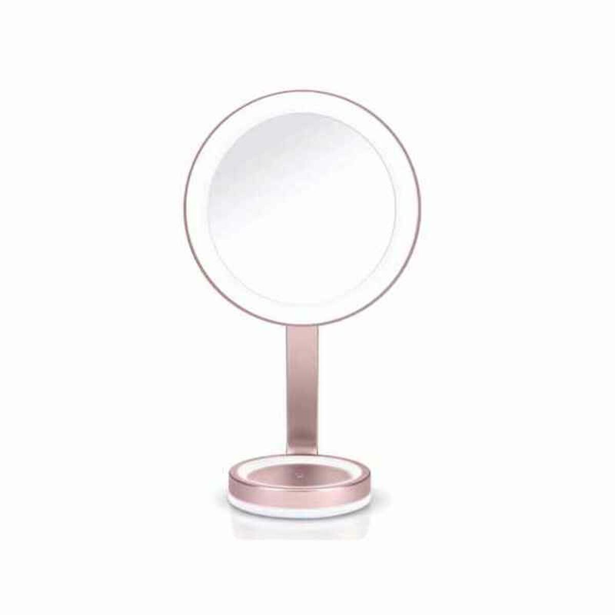 Povečevalno Ogledalo z LED Osvetlitvijo Babyliss 9450E Roza-0