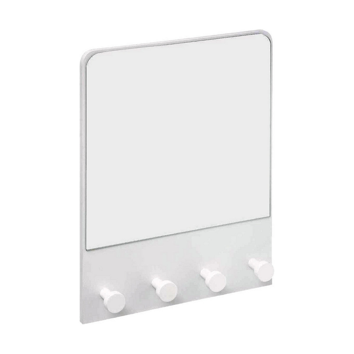 Wall mirror 5five Door Hanger White (50 x 37 x 6 cm)-0