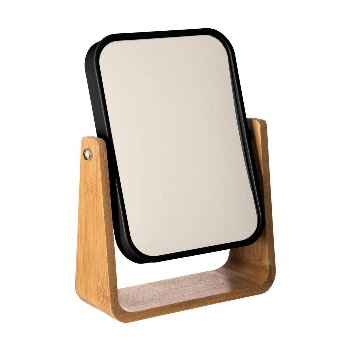 Mirror with Mounting Bracket 5five Natureo Black Bamboo 22 x 16 x 6 cm-0