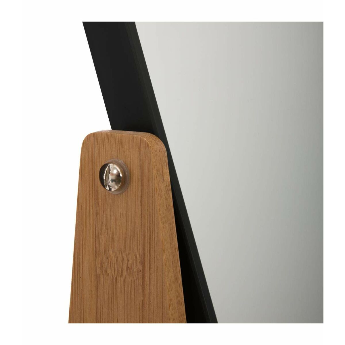 Mirror with Mounting Bracket 5five Natureo Black Bamboo 22 x 16 x 6 cm-1