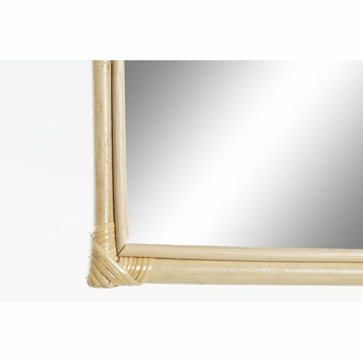 Wall mirror DKD Home Decor Mirror Natural Bamboo (40 x 5 x 70 cm)-2