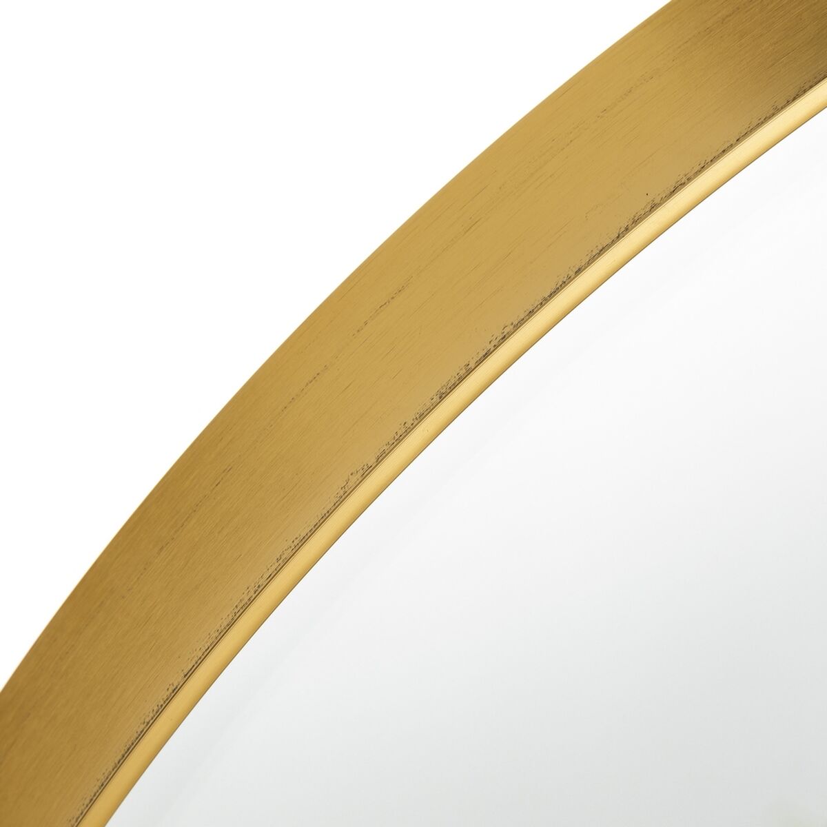 Wall mirror 40 x 2,8 x 40 cm Crystal Golden Aluminium-3