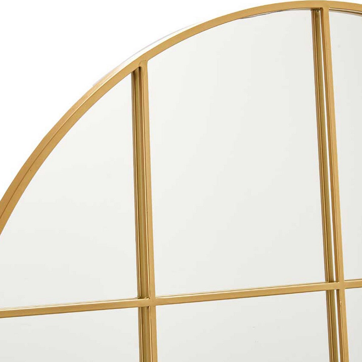 Wall mirror Circular Golden Metal (100 x 2,5 x 100 cm)-1