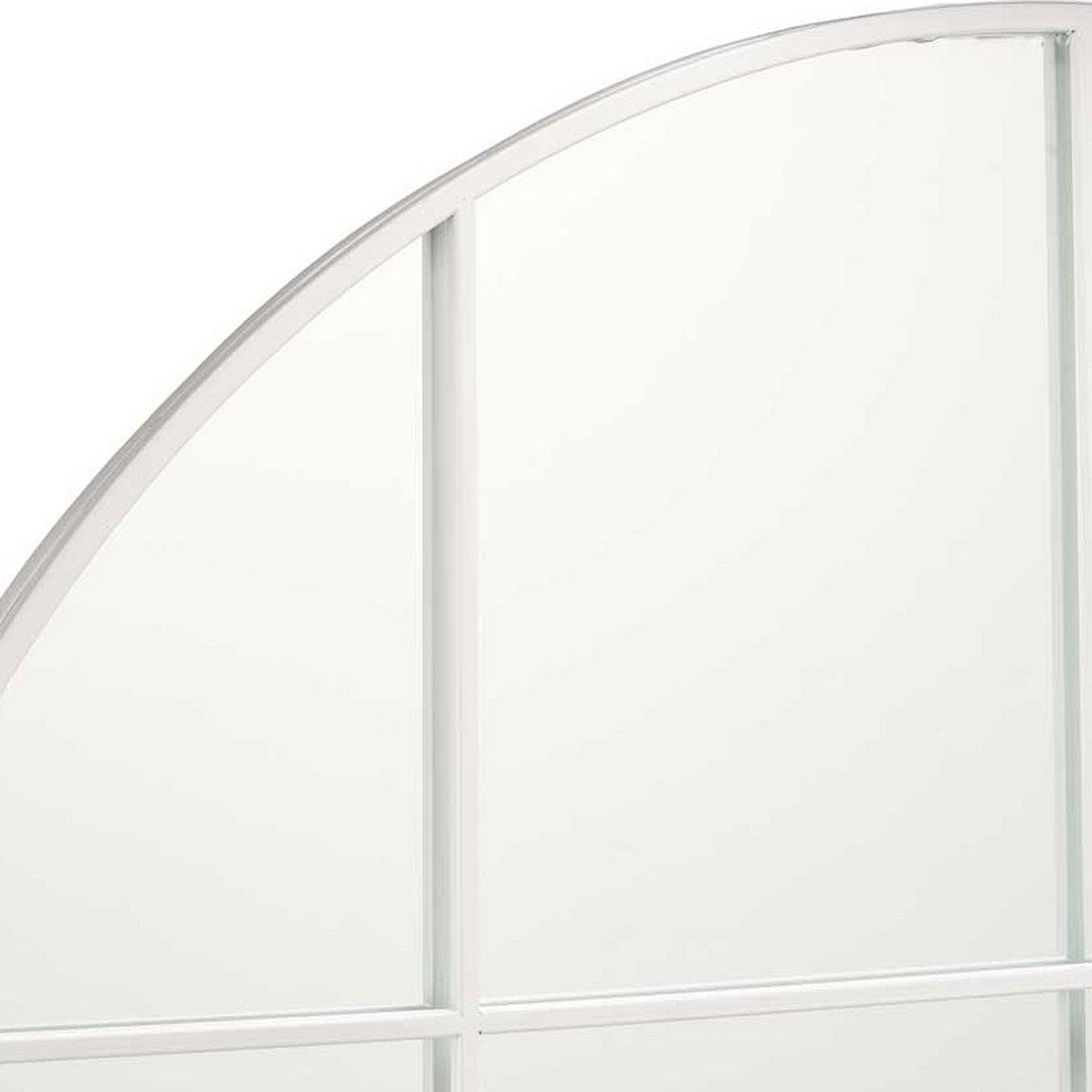 Wall mirror Circular Metal White (100 x 2,5 x 100 cm)-1