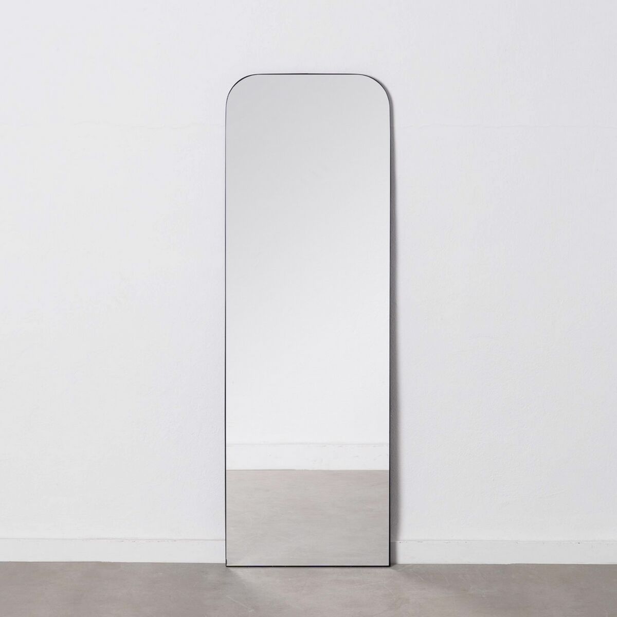 Wall mirror 50 x 2,5 x 150 cm Black Metal-1