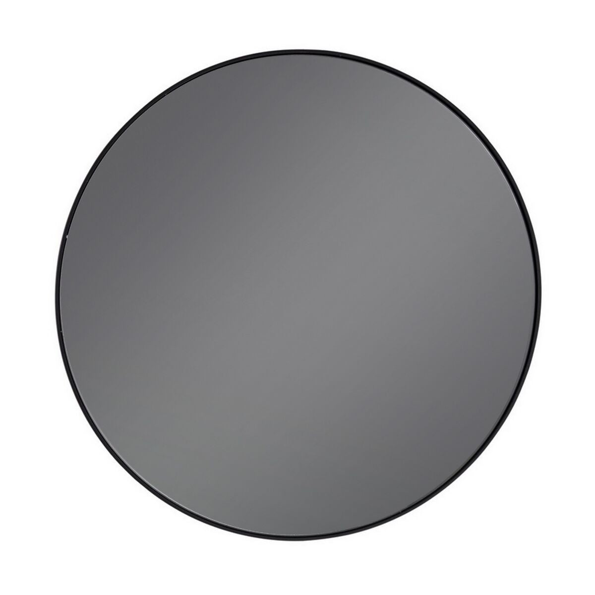 Stensko ogledalo 60 x 1,5 x 60 cm Kristal Siva Kovina-0