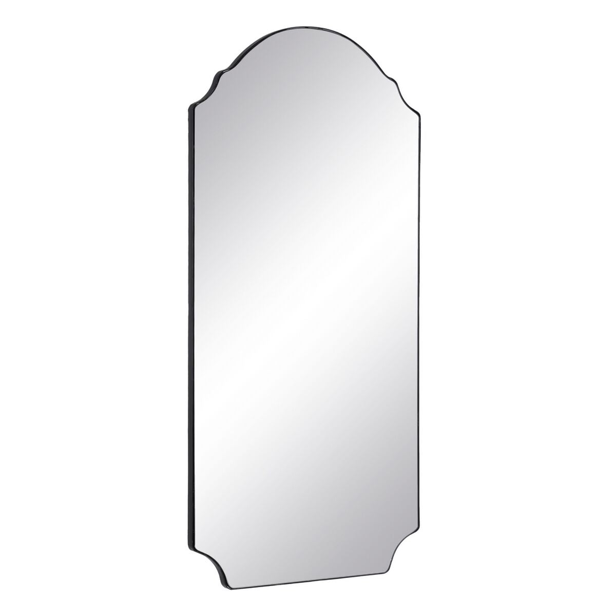 Wall mirror Black Crystal Iron 57,5 x 2 x 118 cm-6