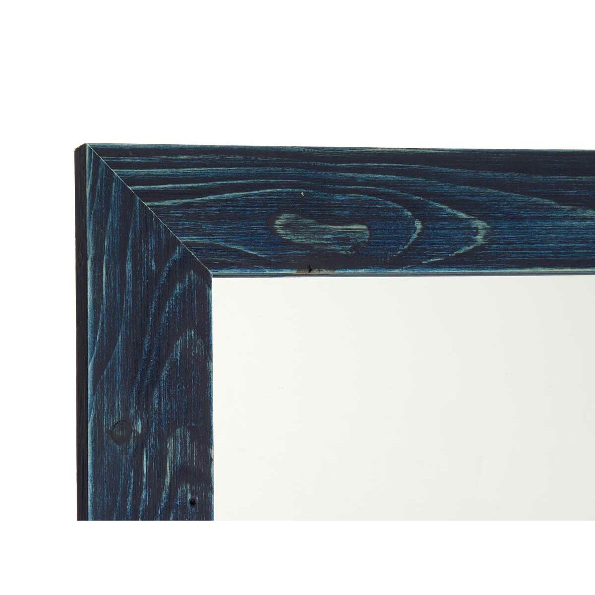 Väggspegel Blå Trä MDF 48 x 150 x 2 cm (2 antal)-1